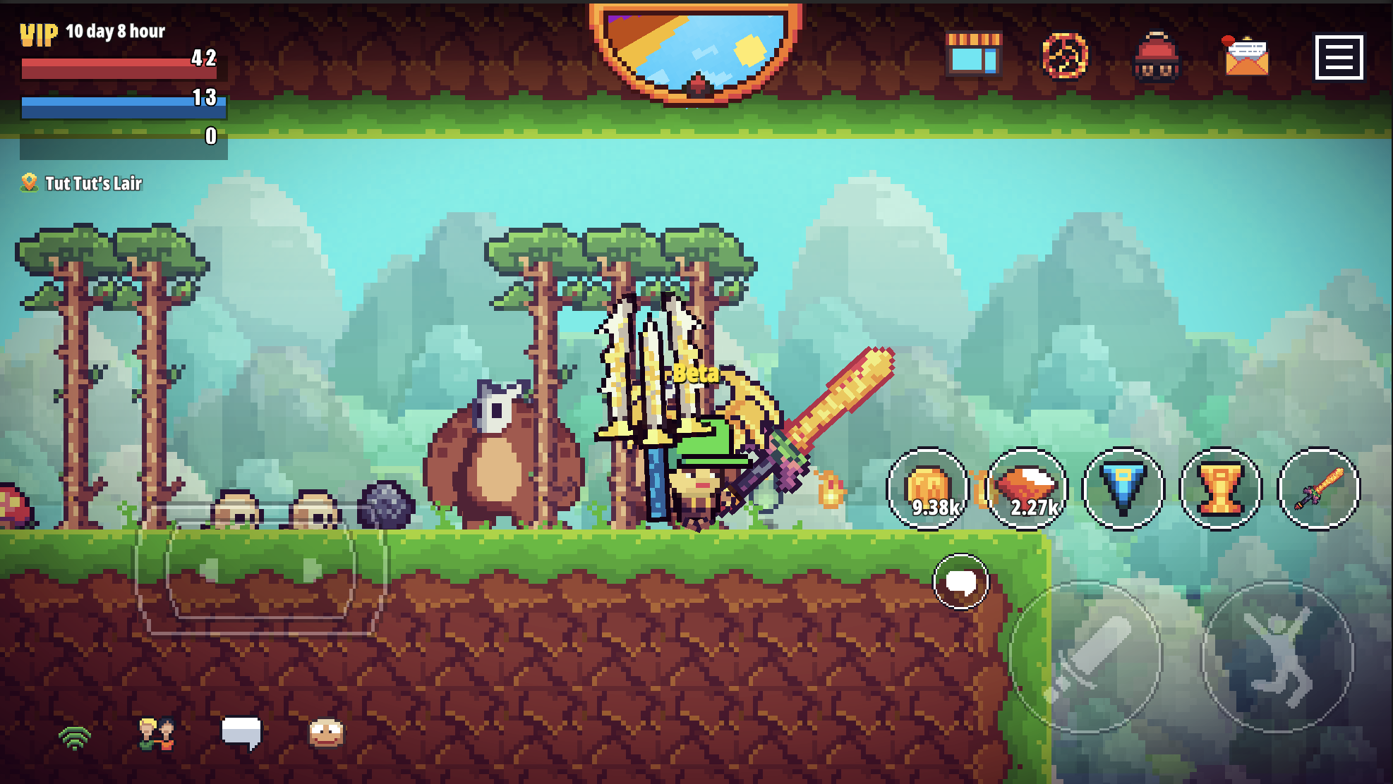 Pixel Survival Game 2.o Game Screenshot