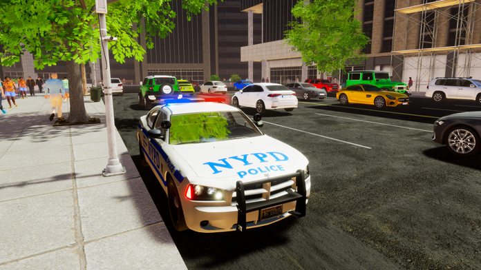 Cuplikan Layar Game Cop Simulator.