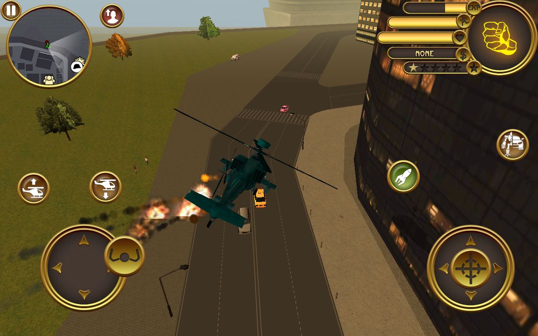 Robot Helicopter screenshot game