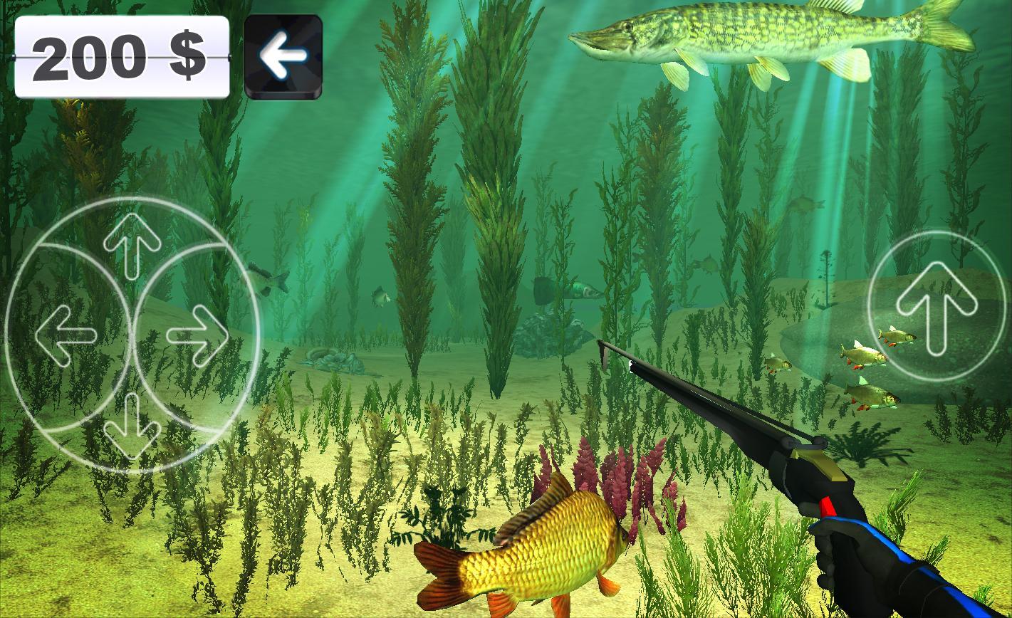 Spearfishing. Marine life. screenshot game