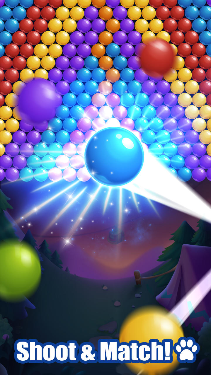 Cuplikan Layar Game Bubble Shooter