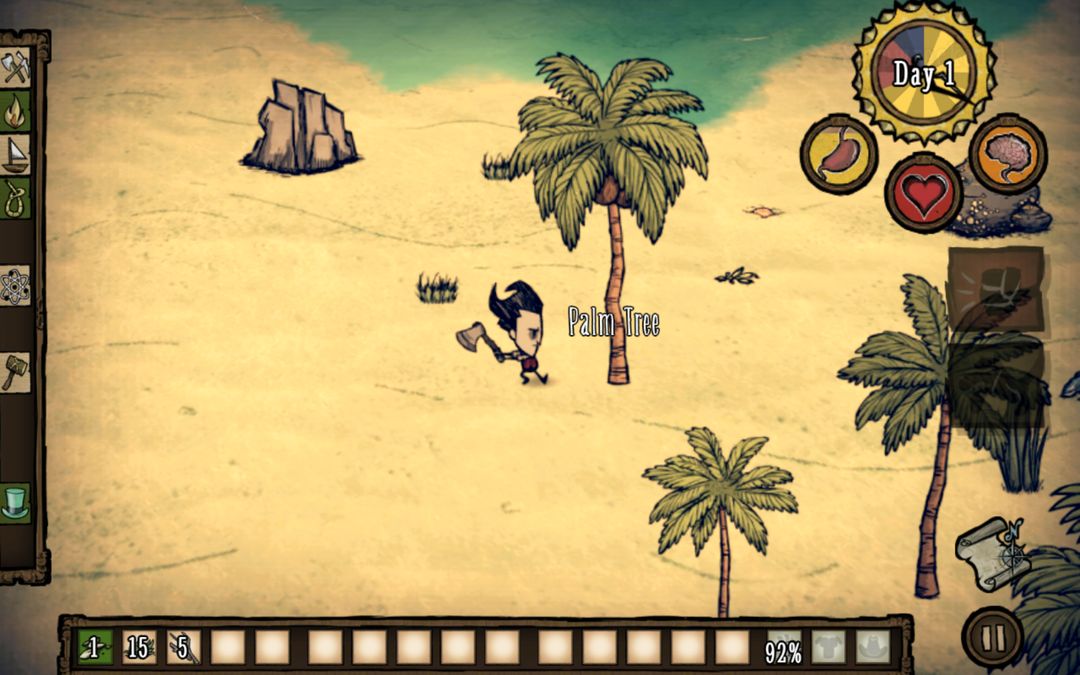 Screenshot of Don't Starve: Shipwrecked