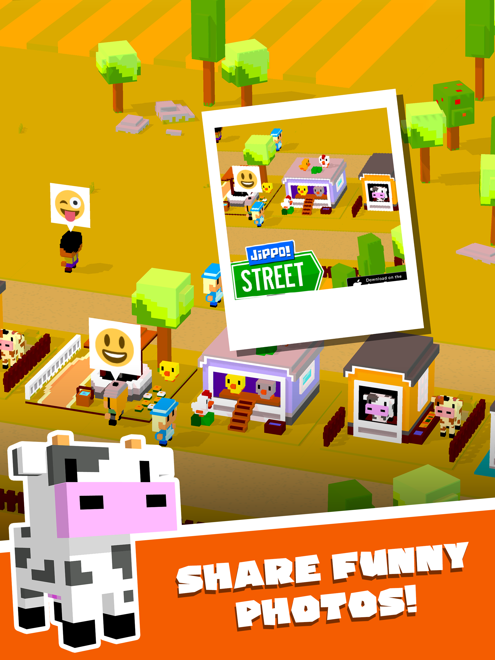 JiPPO Street – Match Dice, Build a City 🎲🏗️ Game Screenshot