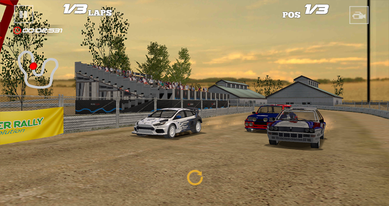 Super Rally Evolution ภาพหน้าจอเกม