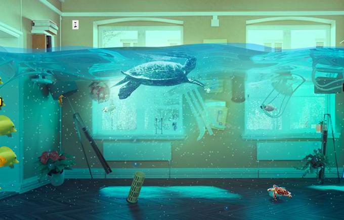 Escape Games - Seaside Mansion Game Screenshot