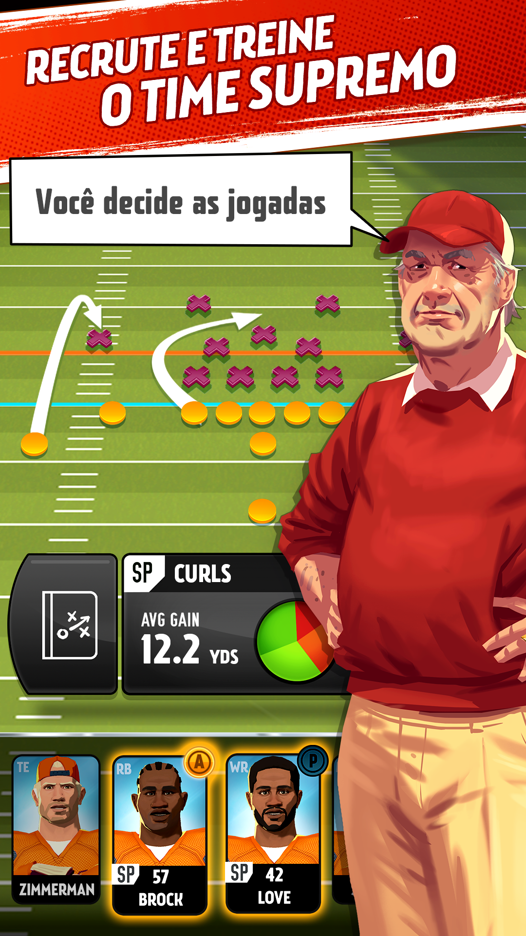 Captura de Tela do Jogo Rival Stars College Football