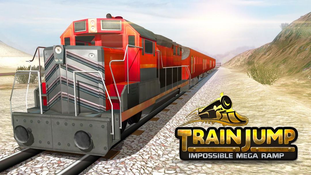 Screenshot of Train Jump Impossible Mega Ramp