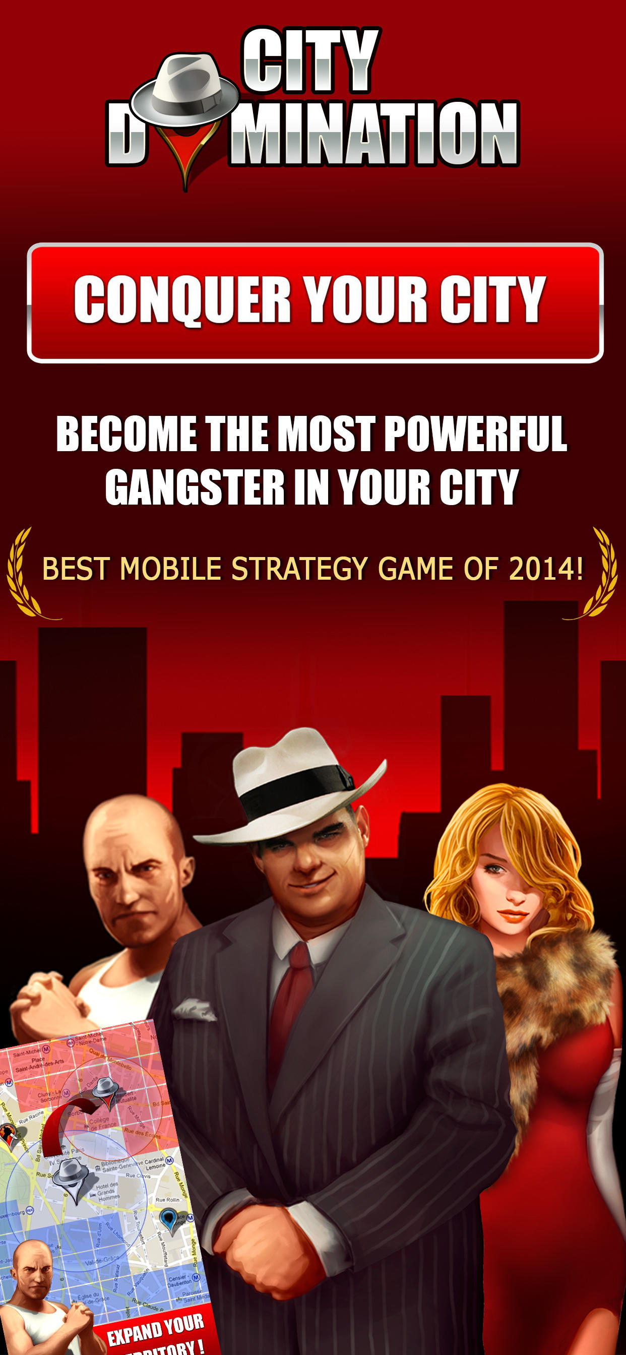 Screenshot of City Domination - mafia gangs