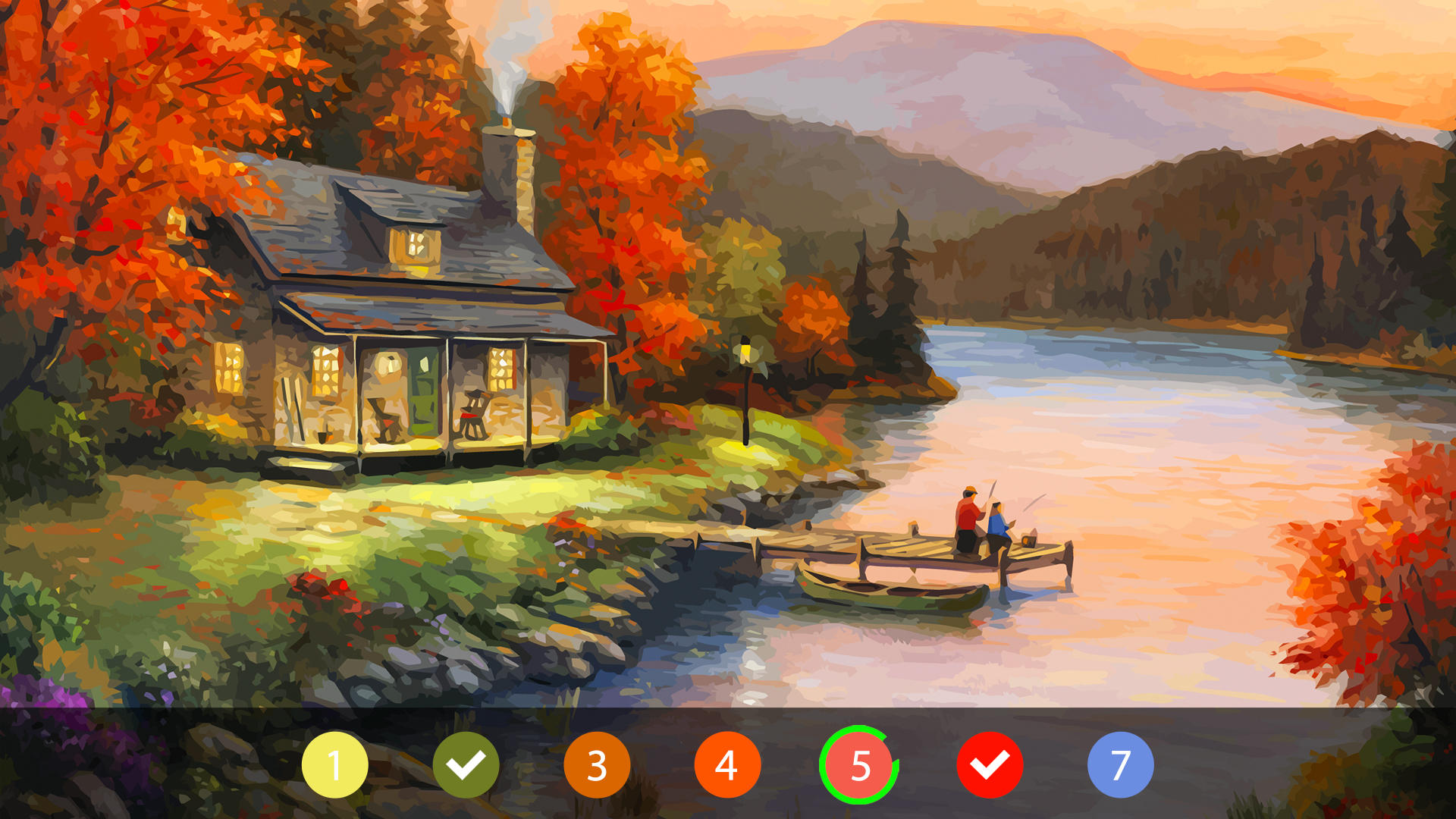ColorPlanet® Oil Painting game screenshot game