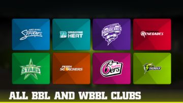 Big Bash Cricket Game Screenshot