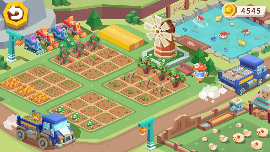 Screenshot of Town Farm: Truck