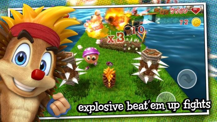 Crazy Hedgy - 3D Platformer Game Screenshot