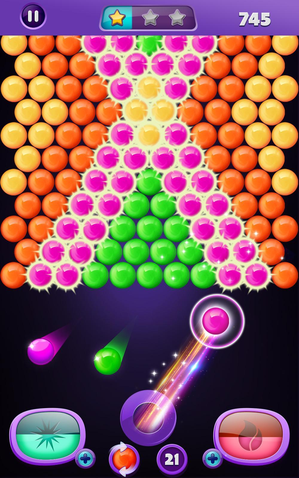 Screenshot of Shoot Bubbles