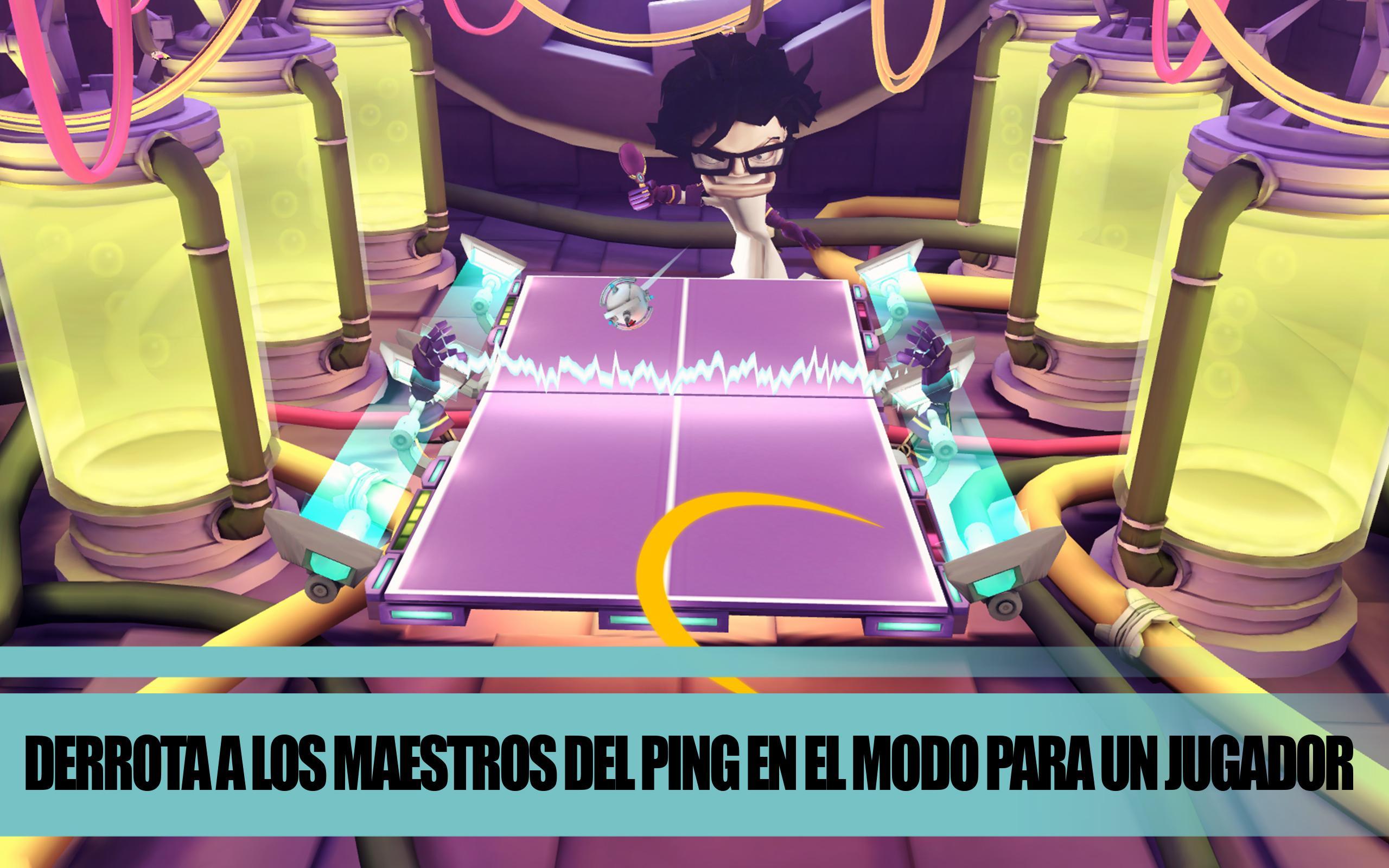 Captura de Pantalla del Juego Power Ping Pong
