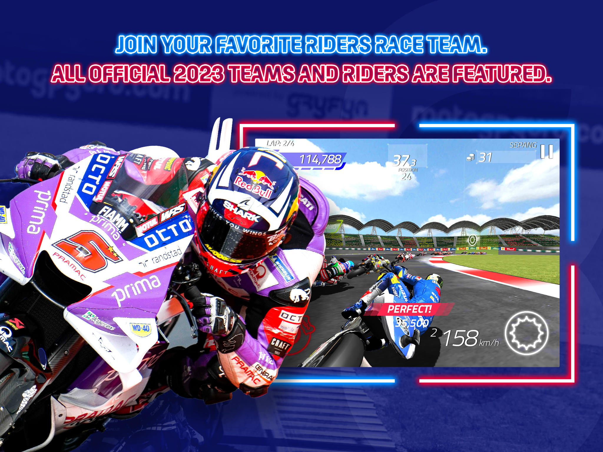 MotoGP Racing '23 Game Screenshot