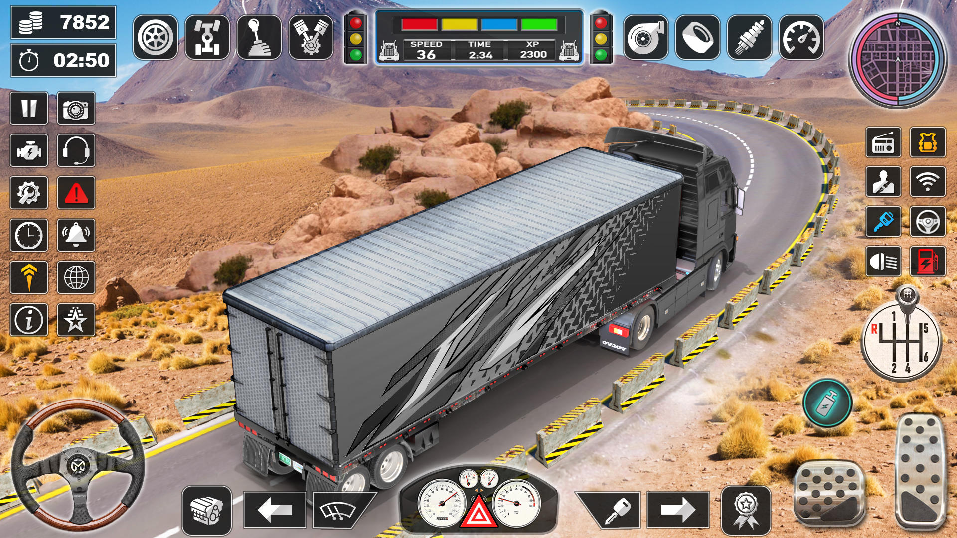 Скриншот игры Truck Driving School Games Pro