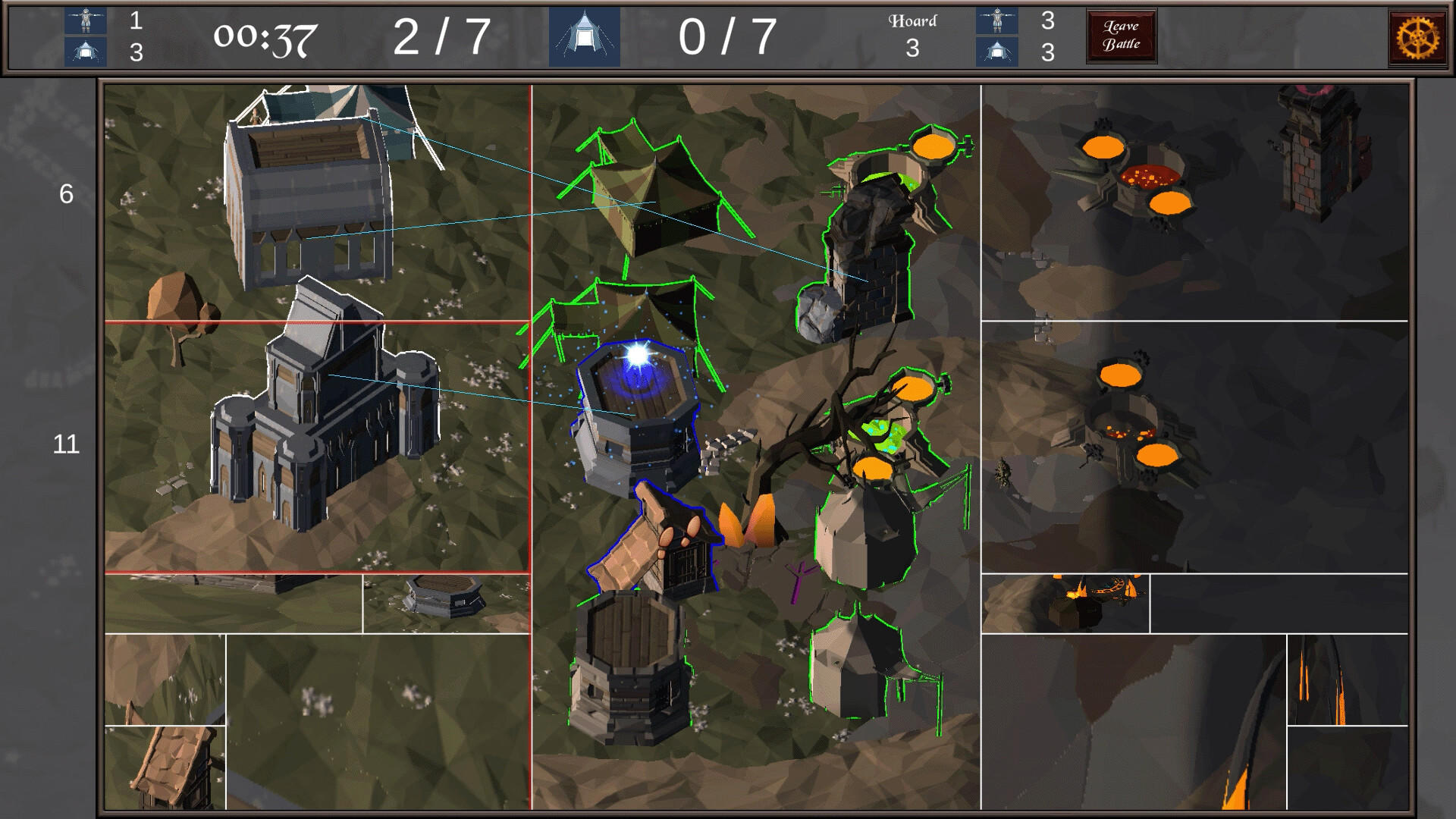 Screenshot of SwapPics: Knights vs Demons