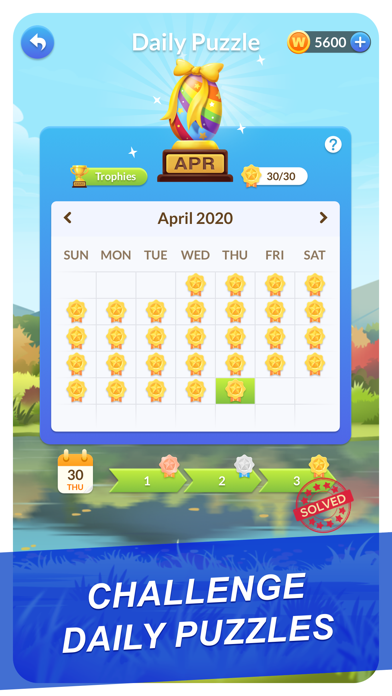 Word Serenity: Relaxing Games Game Screenshot