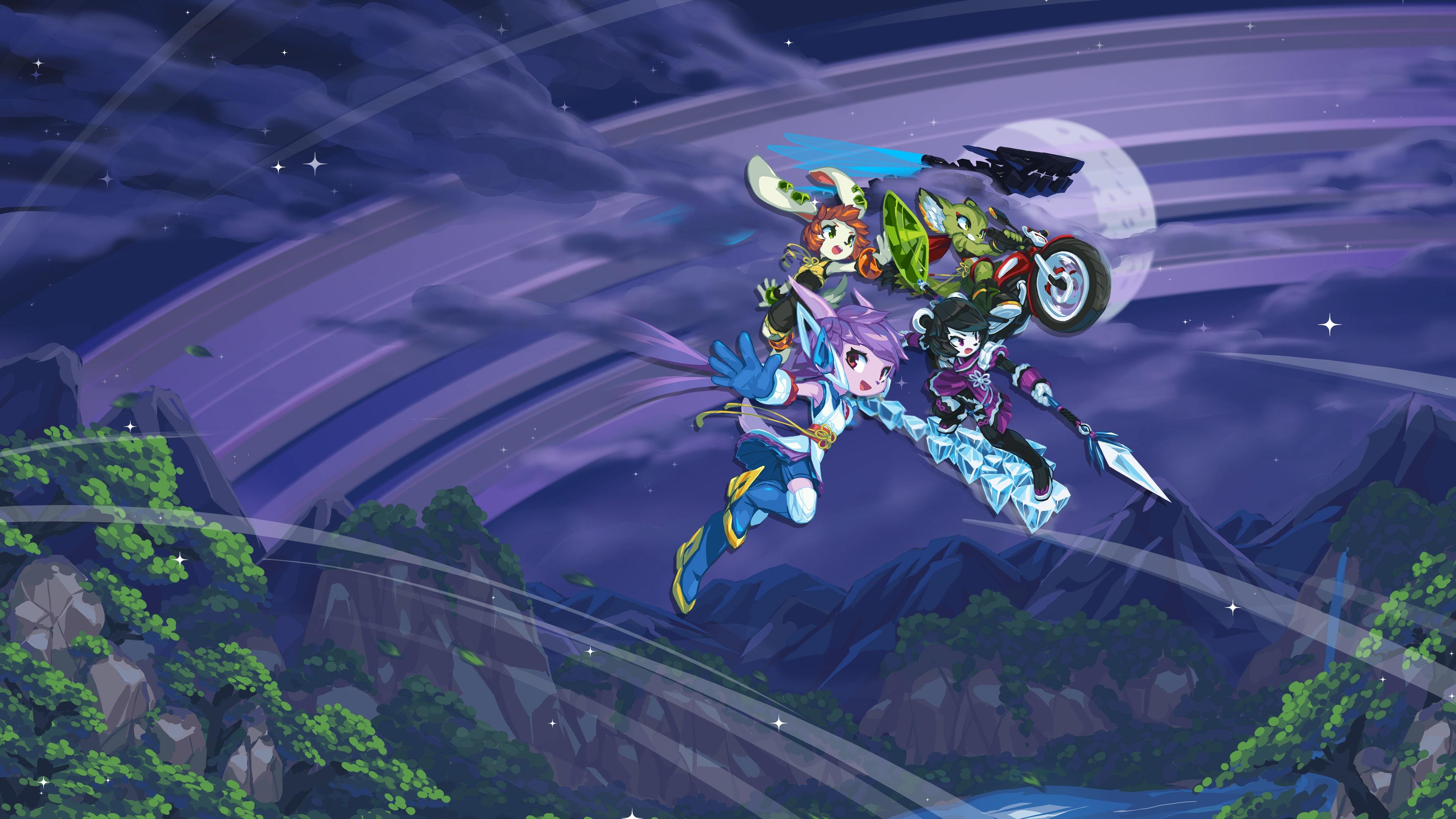 Banner of Freedom Planet 2 