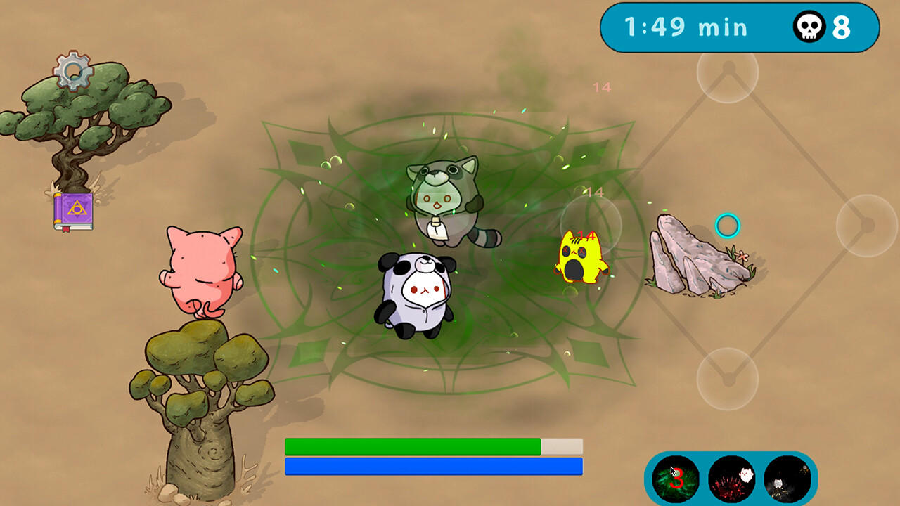 Meow Meow Wizard Arena screenshot game