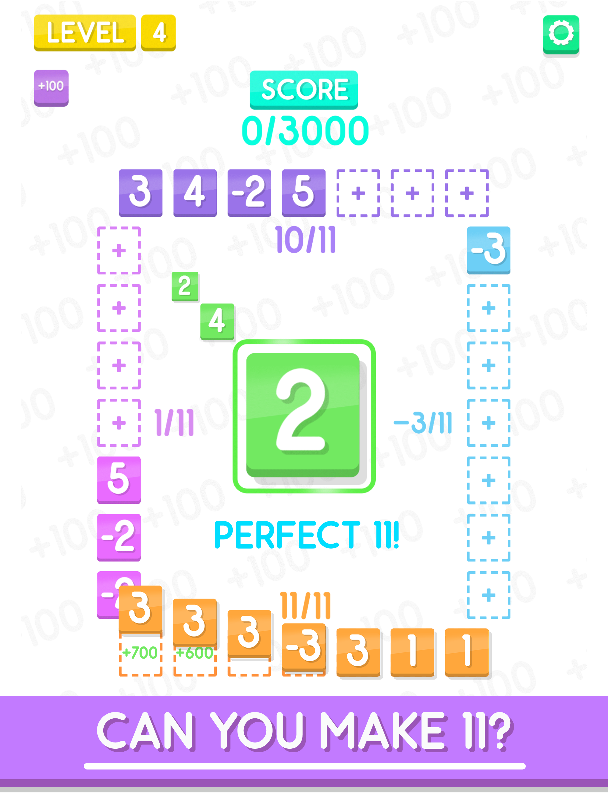 Make 11! Game Screenshot