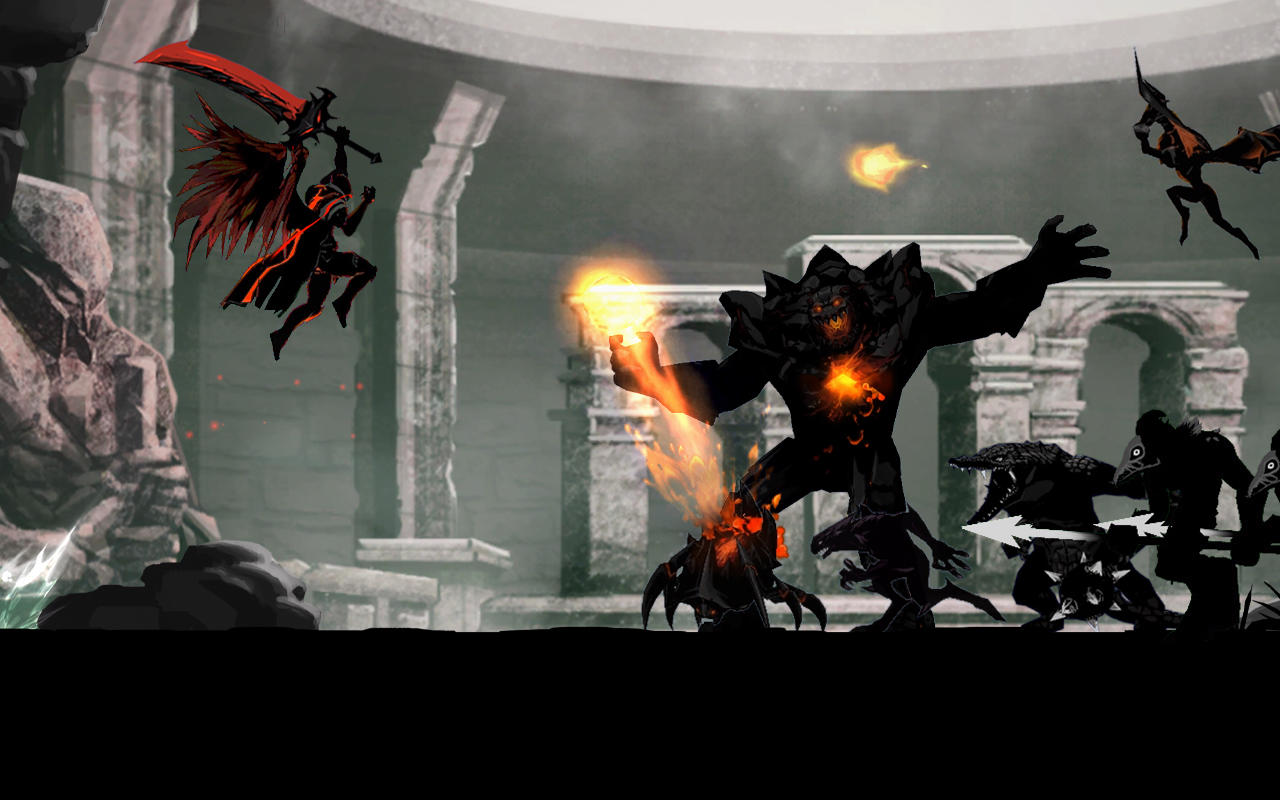 死の影: 暗黒の騎士 - 格闘RPG ゲームのスクリーンショット