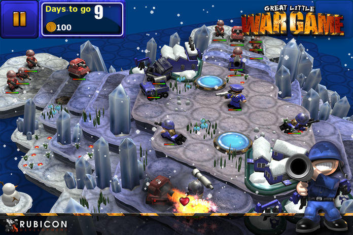 Screenshot 1 of Grande pequeno jogo de guerra HD 