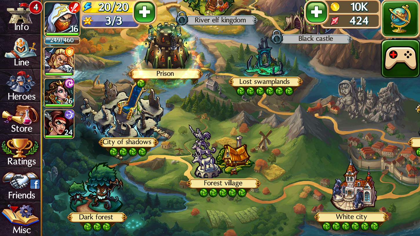 Cuplikan Layar Game Epic Forces