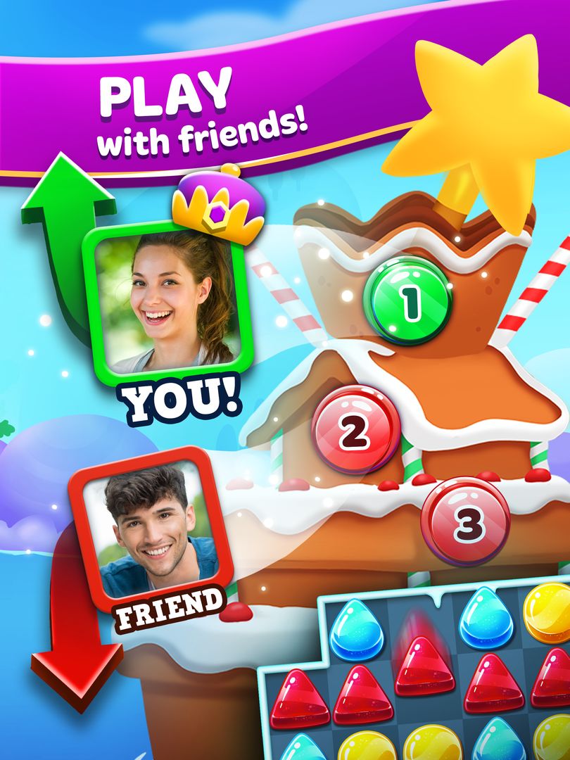 Screenshot of Frozen Frenzy Mania – Match 3