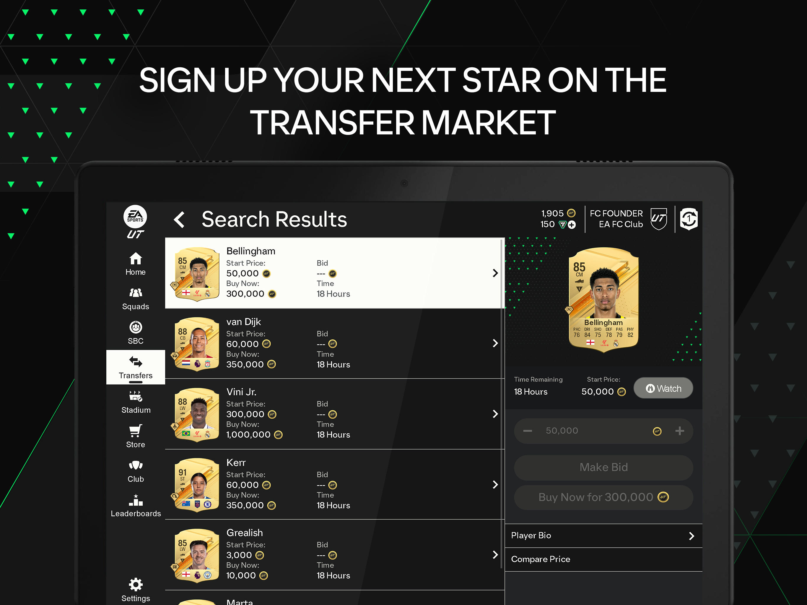 EA SPORTS FC on X: Sign your next club legend from anywhere. The
