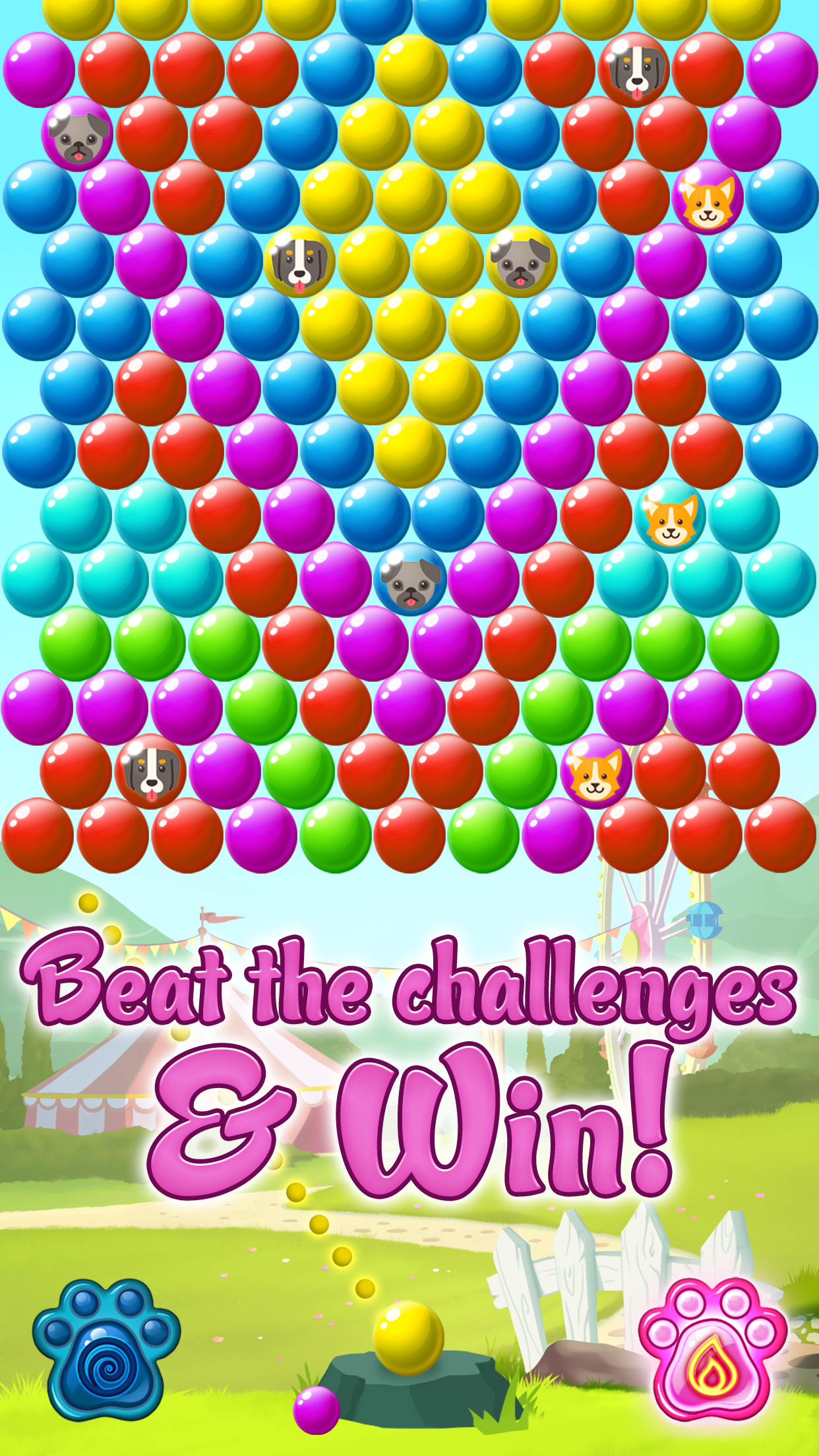 Animal Rescue Pop Game Screenshot