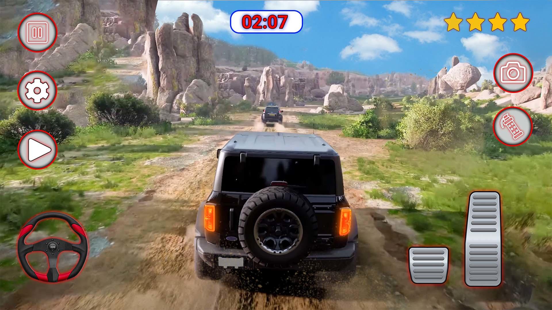 Mud Monster 4x4 Jeep Simulator Game Screenshot