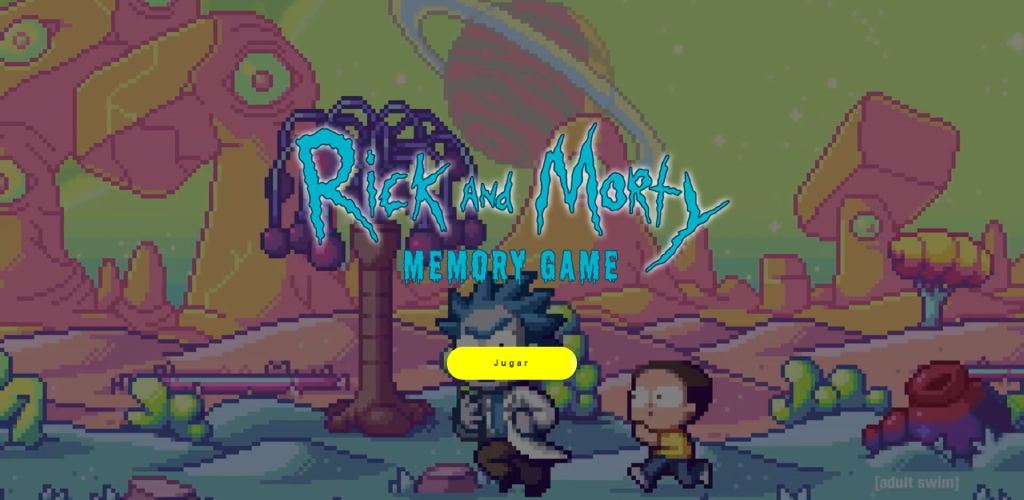 Rick and Morty Memory Game