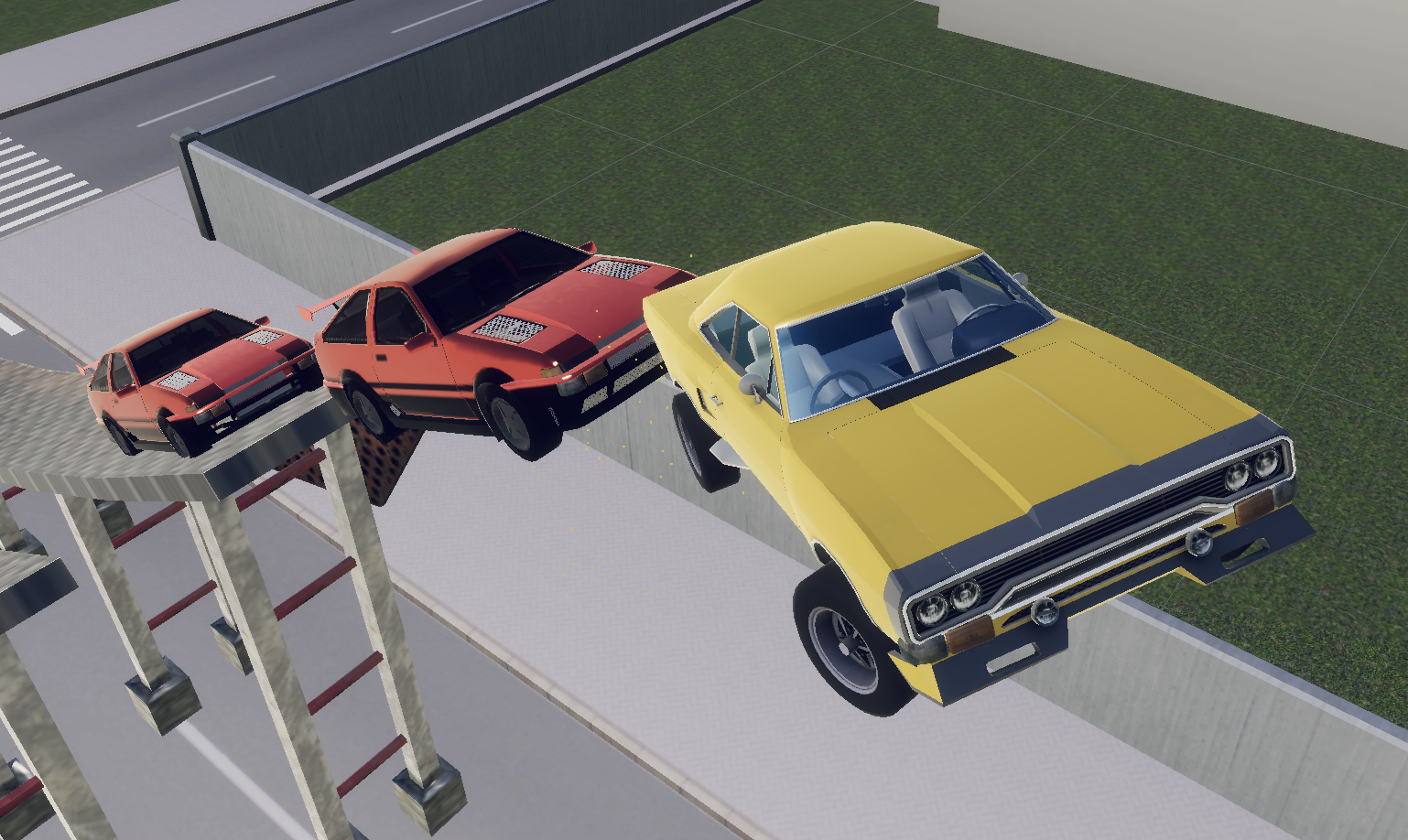 Crash Car Driving 2023 Game Screenshot