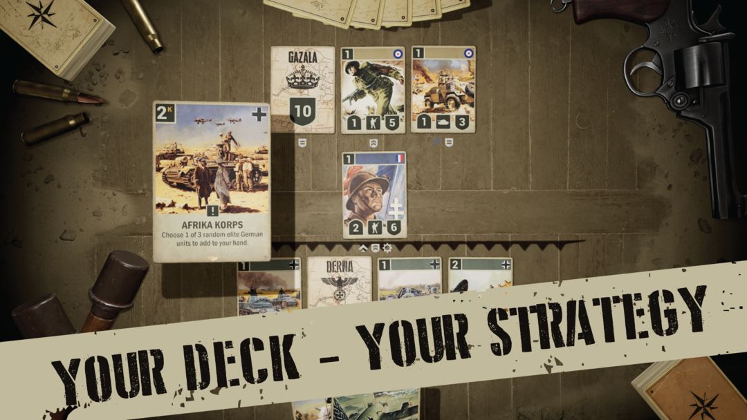 Screenshot of KARDS - The WW2 Card Game