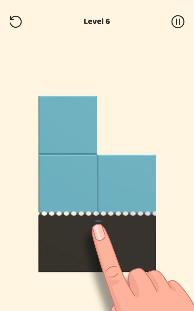 Slice The Blocks screenshot game
