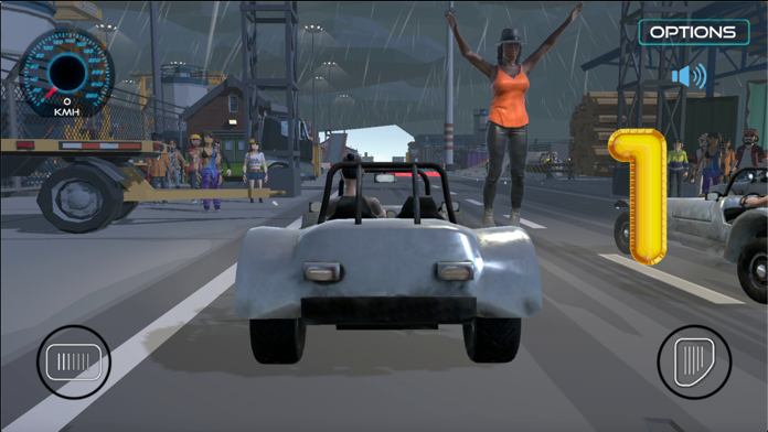 Screenshot 1 of Rush - 자동차 경주 게임 