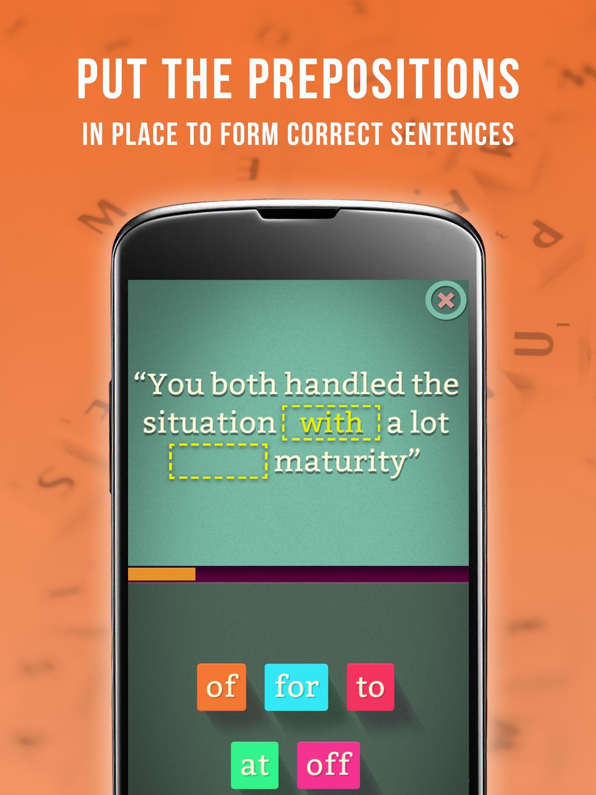 Screenshot 1 of Learn English Preposition Game 1.10