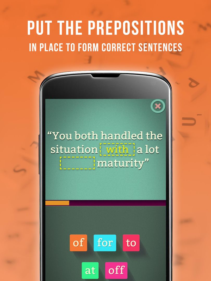 Learn English Preposition Game 게임 스크린 샷