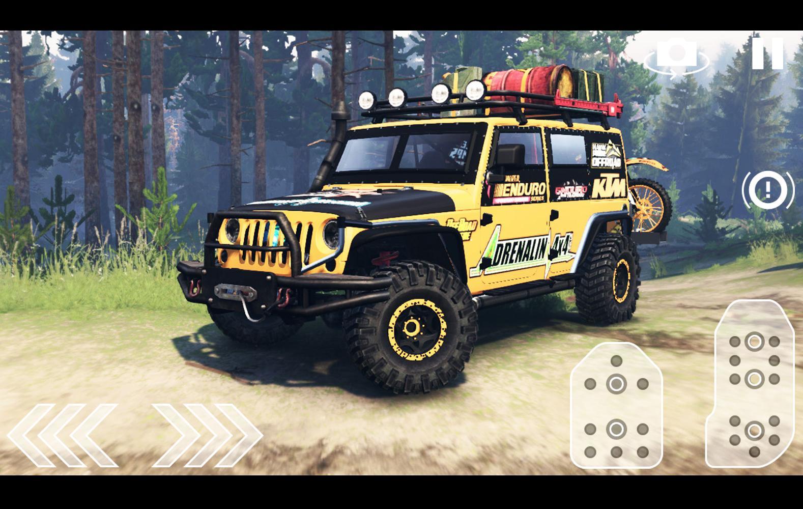 Spinwheels: 4x4 Extreme Mountain Climb 게임 스크린샷