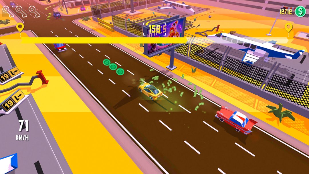 Screenshot of Taxi Run: Traffic Driver