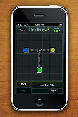Trainyard screenshot game