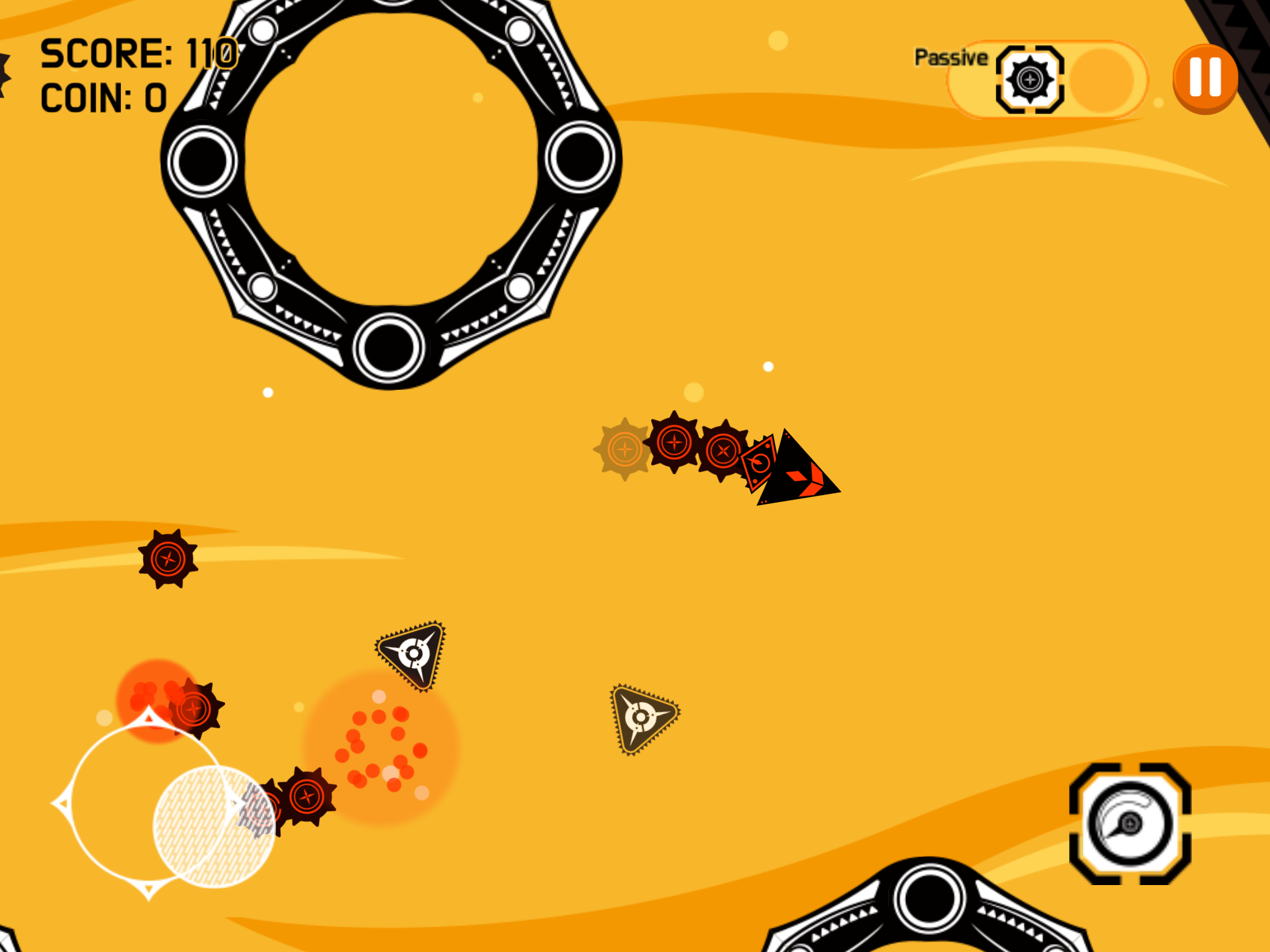 Captura de Tela do Jogo TailBomb - New birth of Snake