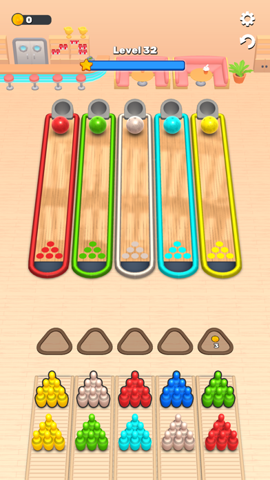 Bowling Sort Game Screenshot