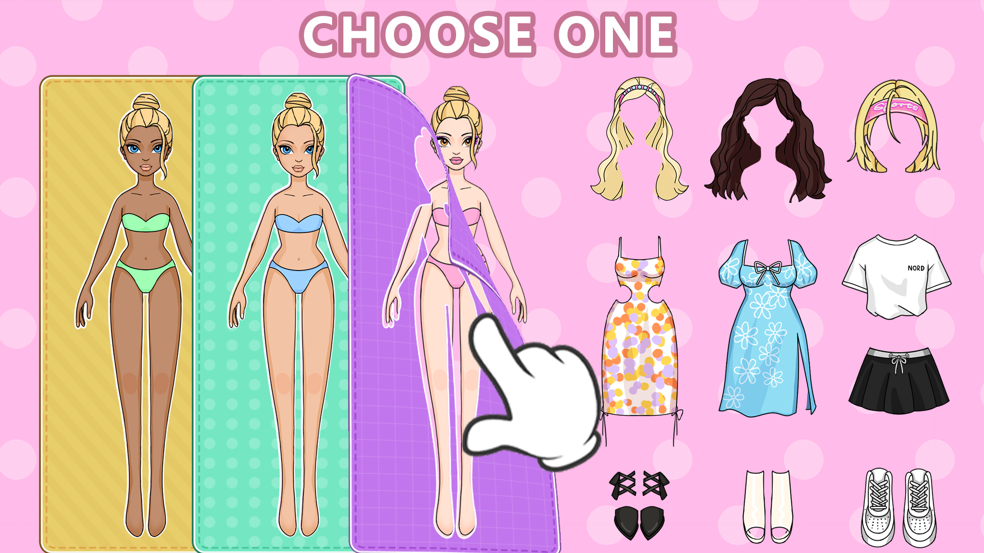 Screenshot 3 of Magic Paper Dolls: DIY Games 