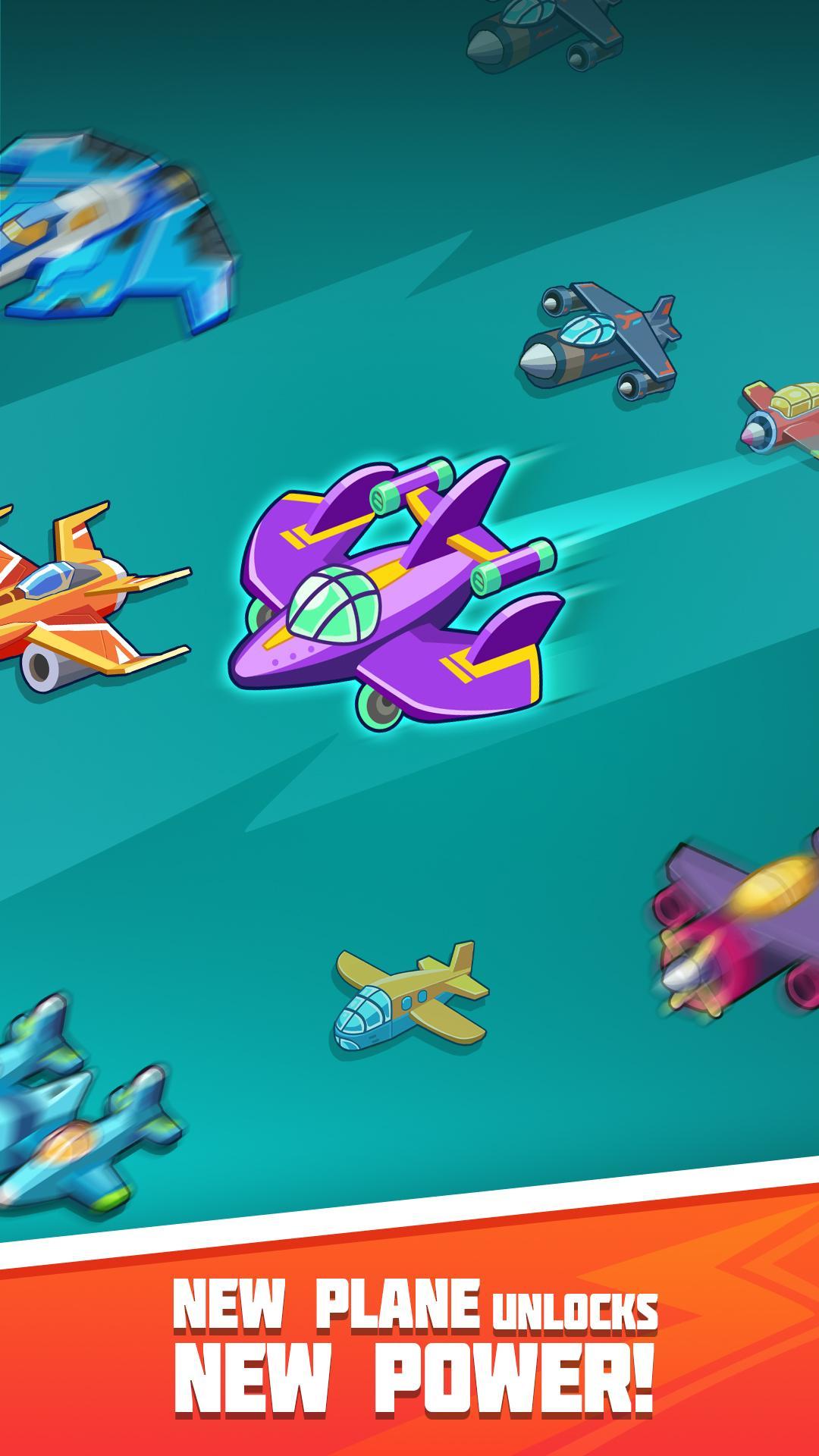 Merge All Jet: Game Merge Planes Idle Tycoon Game Screenshot