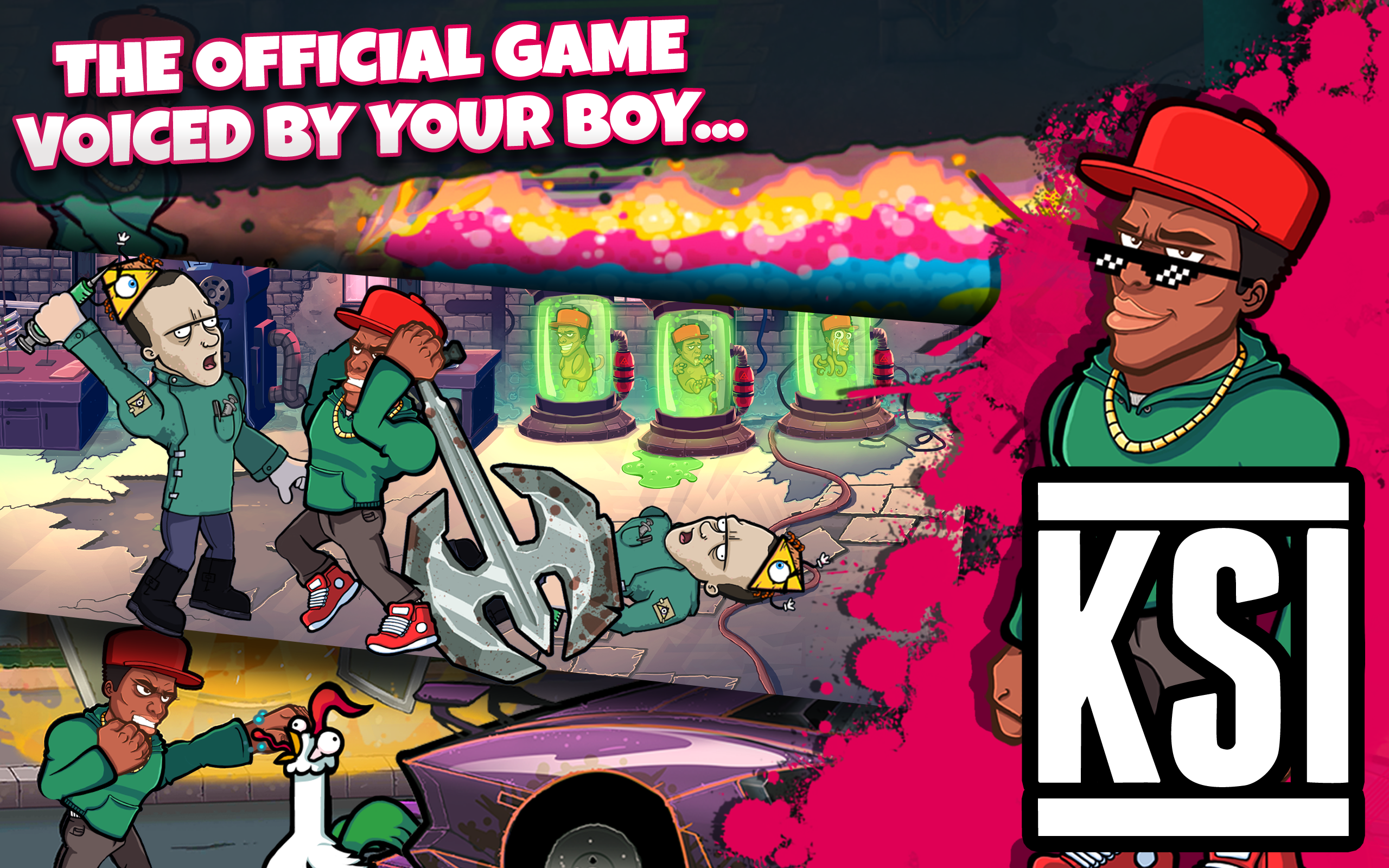 KSI Unleashed Game Screenshot