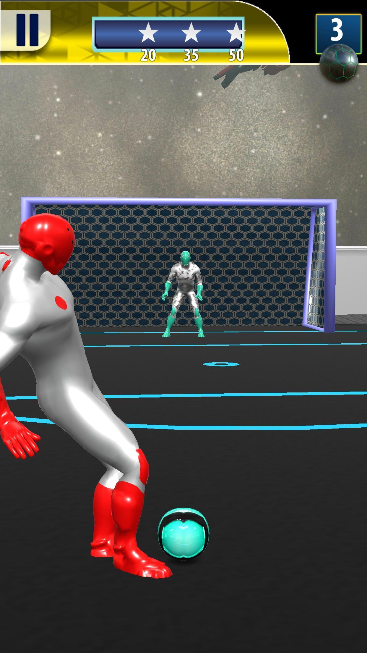 Screenshot of Boot Soccer – Robot Kicks Penalty Game