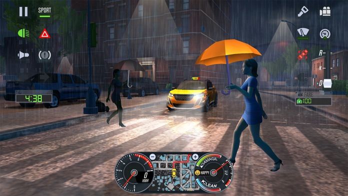 Taxi Sim 2022 Evolution screenshot game