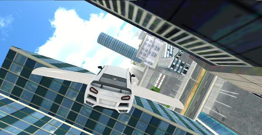 Flying Car Sim Game Screenshot
